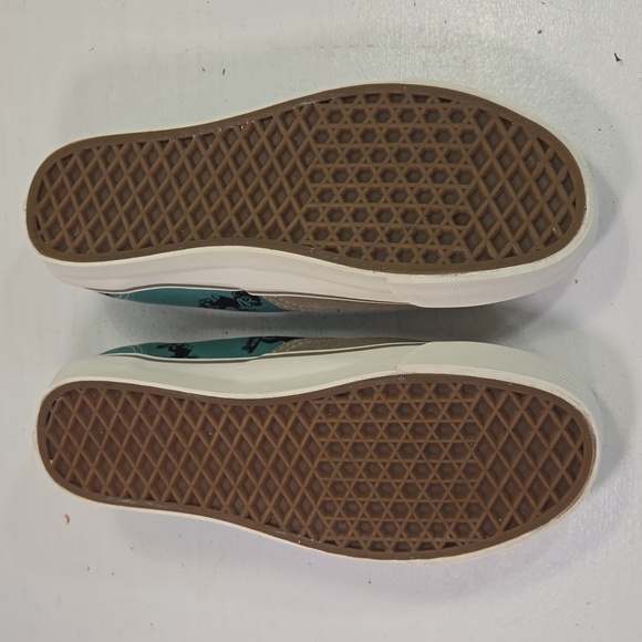 Vans Vault OG Sk8 Monkey Lo-Top Dune Tan & Blue Sneakers Mens 6½ Women's 8 - Picture 7 of 12